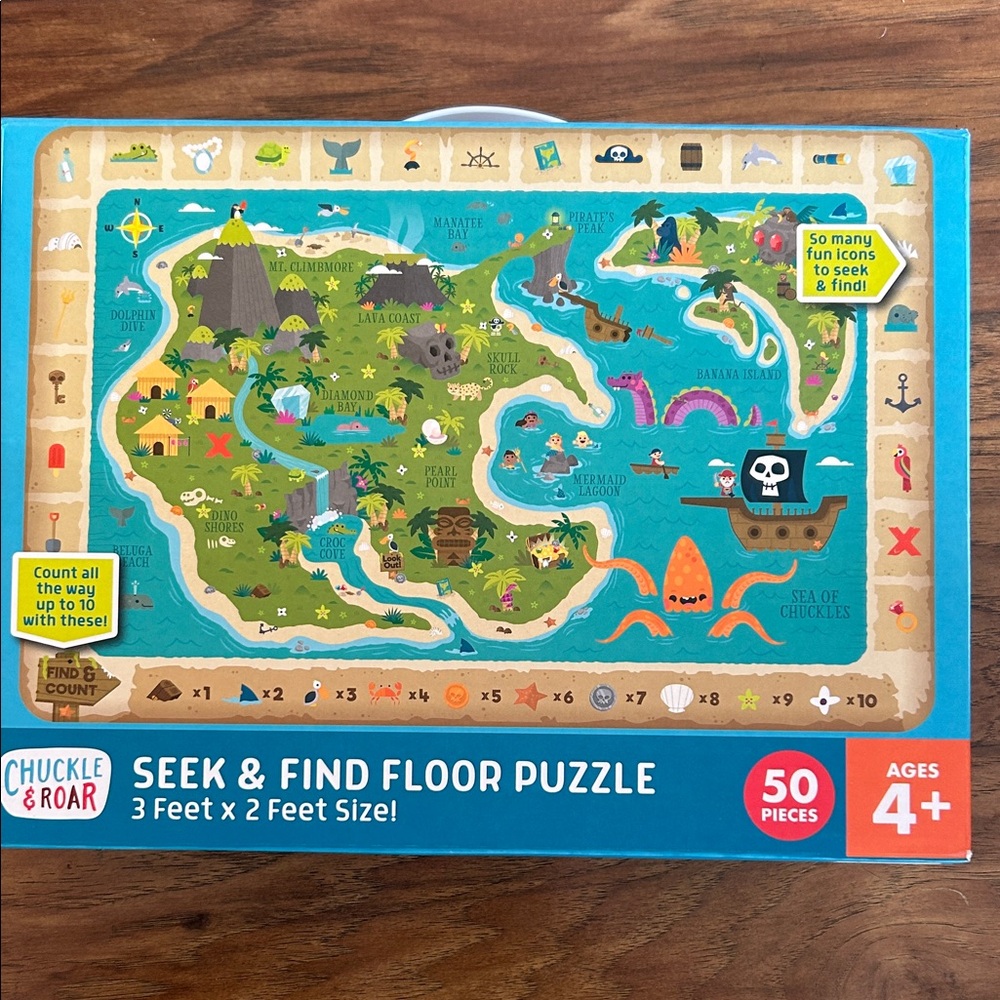 Chuckle & Roar Seek & Find Floor Puzzle